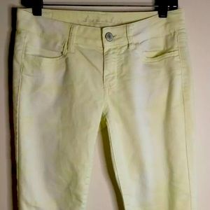 American Eagle 🦅 Fluorescent Neon Yellow Jeans